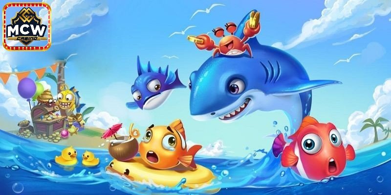 Game đánh cá vui vẻ sở hữu giao diện hấp dẫn